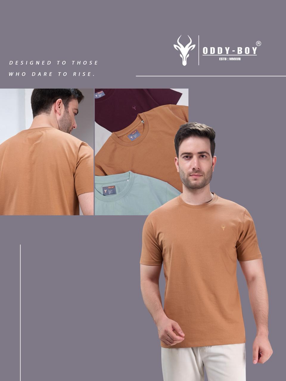 739 Pse-19-22 Oddy Boy Bio Gold Mens Tshirts Wholesaler India