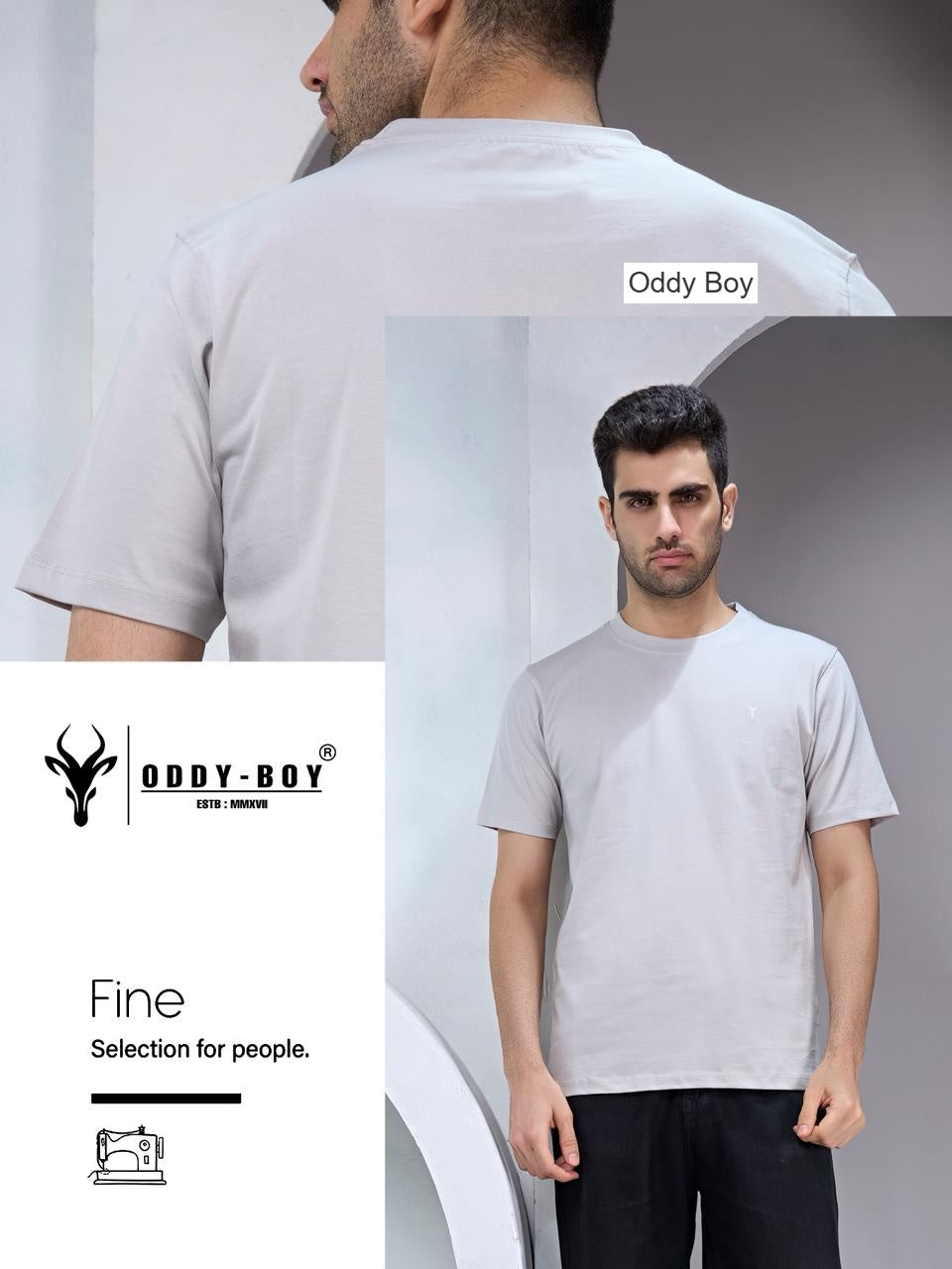 739 Pse-19-22 Oddy Boy Bio Gold Mens Tshirts Wholesaler India