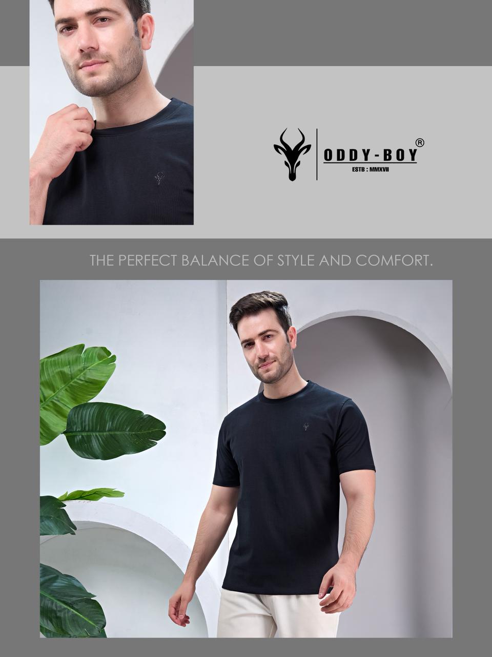 739 Pse-19-22 Oddy Boy Bio Gold Mens Tshirts Wholesaler India