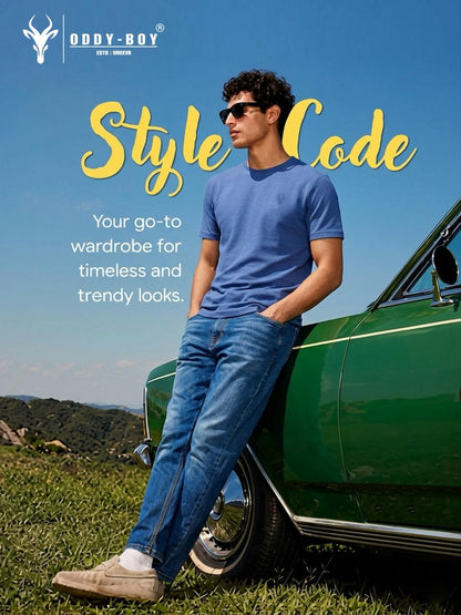 739 Pse-19-22 Oddy Boy Bio Gold Mens Tshirts Wholesaler India