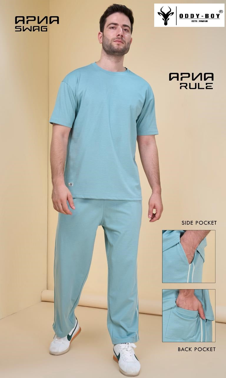 747 Lac 19-21 Oddy Boy Interlock Mens Co Ord Set Exporter Gujarat