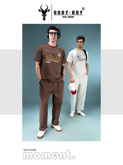 756 Lac 19-21 Oddy Boy Cotton Looper Mens Co Ord Set Exporter Gujarat