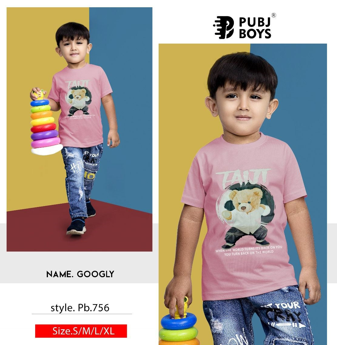 756 Pubj Imported Boys Tshirt Wholesale Rate