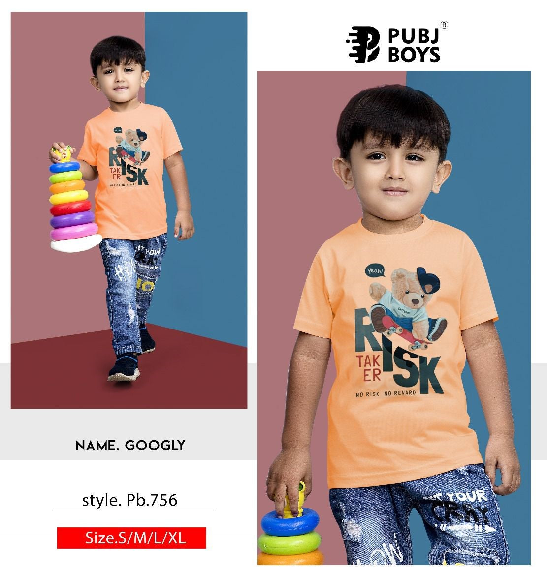 756 Pubj Imported Boys Tshirt Wholesale Rate