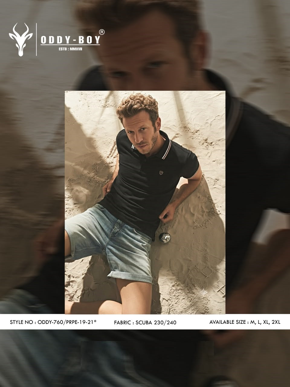 760 Prpe 19-21 Polo Oddy Boy Imported Mens Tshirts Supplier Ahmedabad