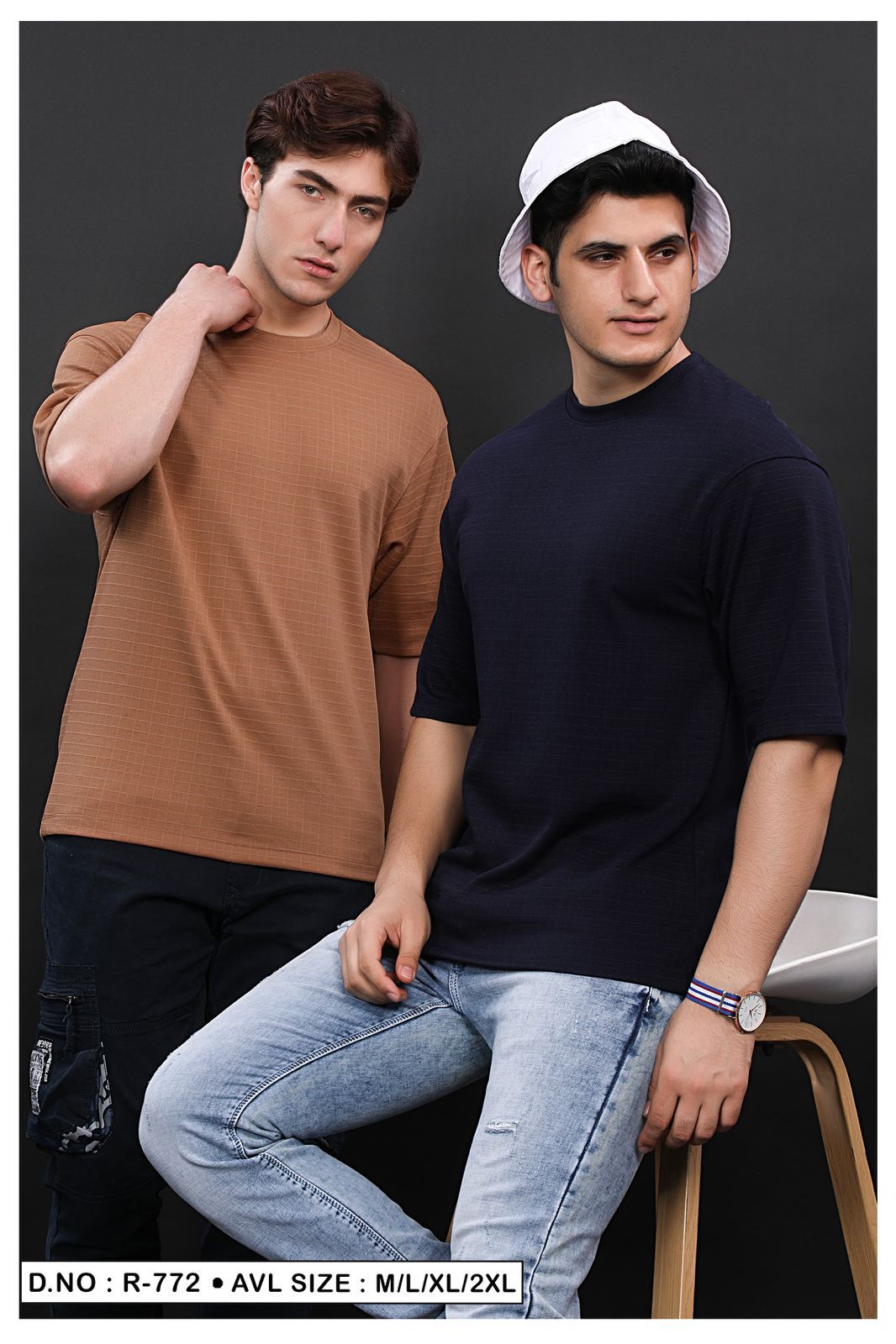 772 Growup Knit Mens Tshirts