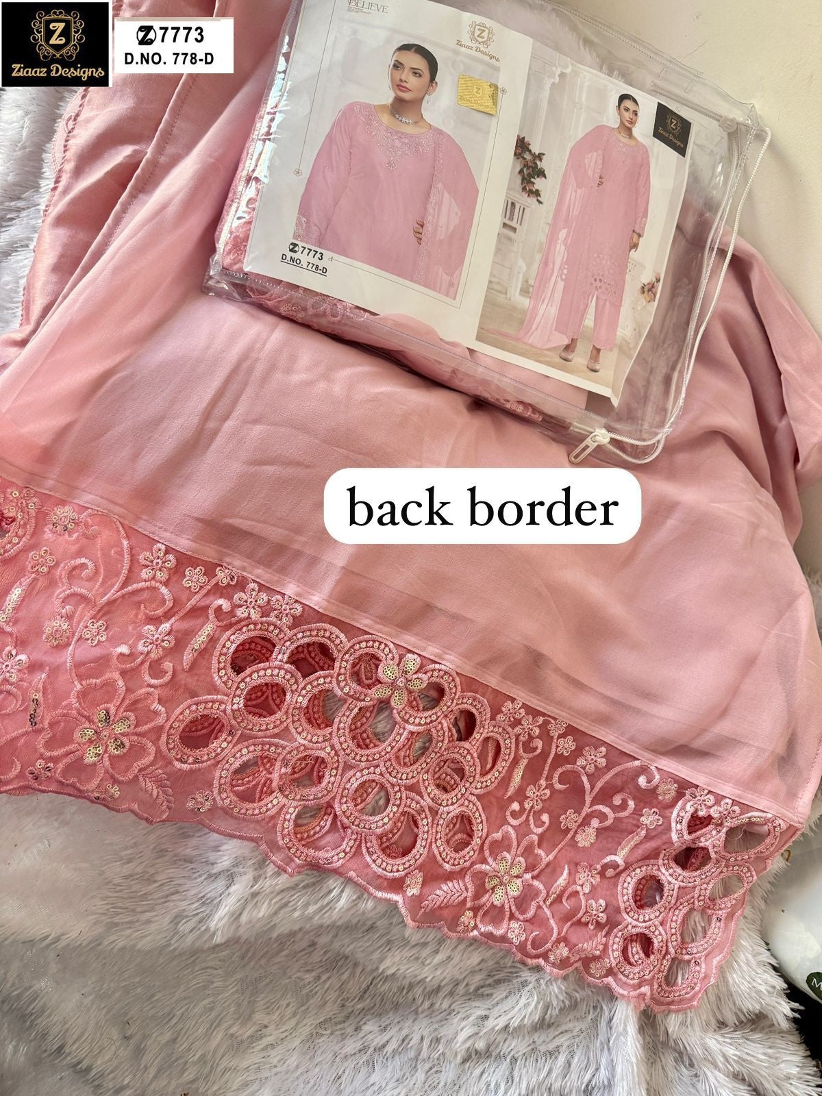 778Abcd Ziaaz Designs Pure Crinckle Chiffon Pakistani Salwar Suits Supplier Gujarat