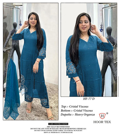 77Abcd Hoor Tex Viscose Pakistani Readymade Suits Manufacturer Gujarat