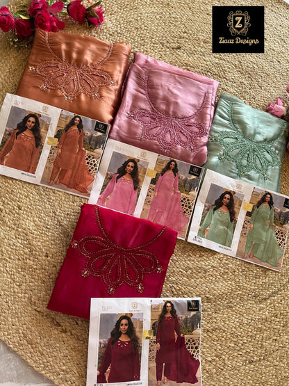 780Abcd Ziaaz Designs Jimmy Choo Pakistani Salwar Suits Wholesaler