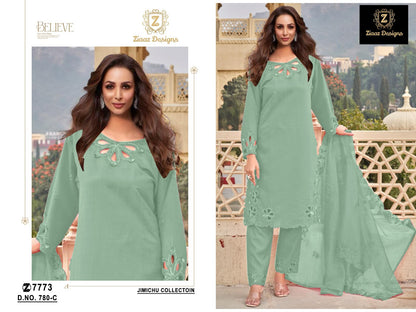 780Abcd Ziaaz Designs Jimmy Choo Pakistani Salwar Suits Wholesaler