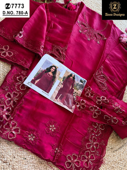 780Abcd Ziaaz Designs Jimmy Choo Pakistani Salwar Suits Wholesaler