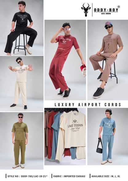 785 Lac 19-21 Canvas Oddy Boy Mens Co Ord Set Exporter