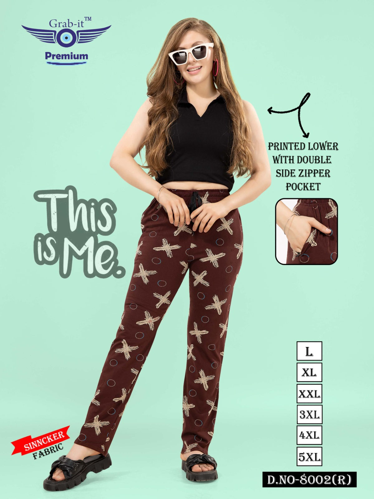 8002 R Grab It Sinker Women Night Lower Supplier India