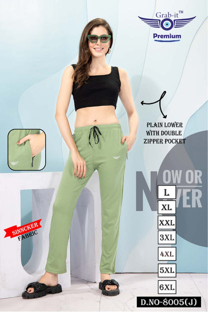 8005 J Grab It Sinker Women Track Pants Wholesale Rate