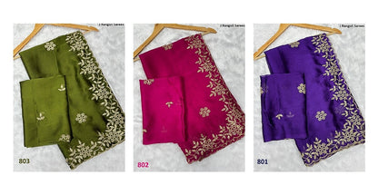 801-803 J Rangoli Sarees Supplier