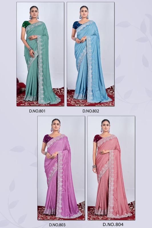 801-804 Prima Weaving Sarees Wholesale Price