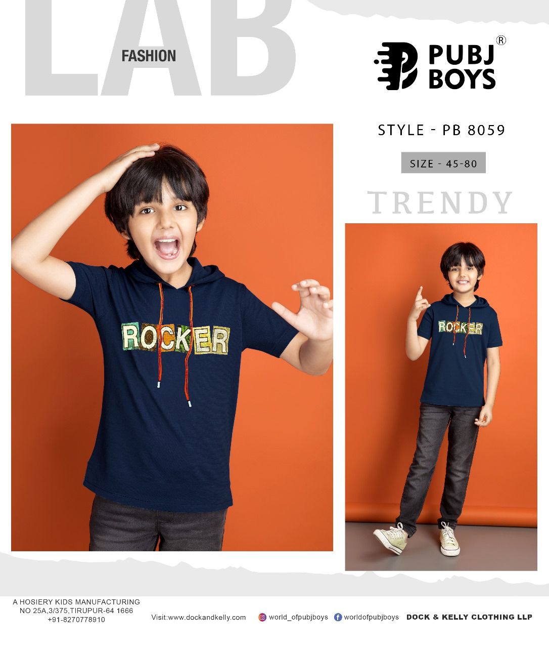 8059 Pubj Pure Cotton Boys Tshirt Wholesaler Gujarat