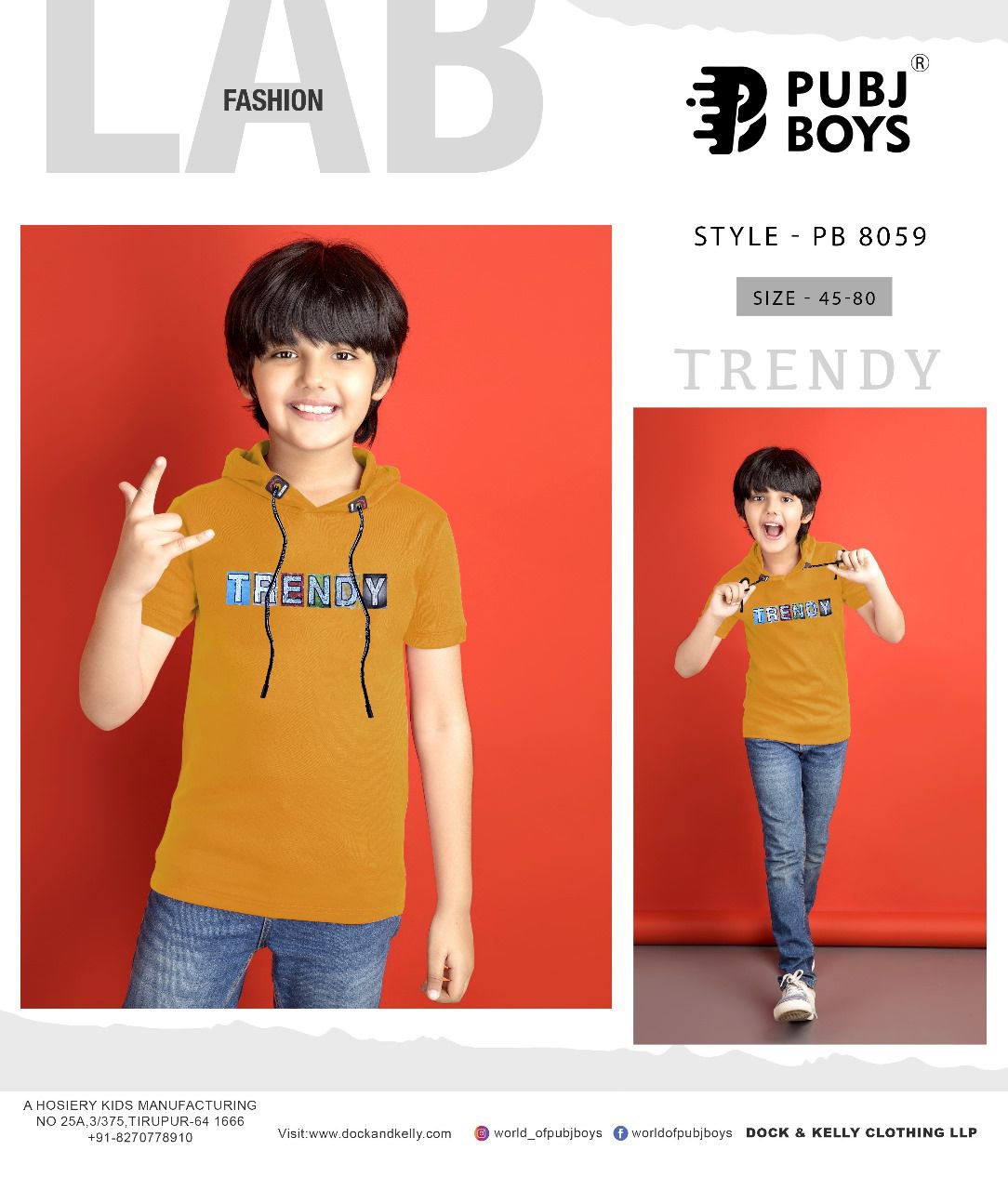 8059 Pubj Pure Cotton Boys Tshirt Wholesaler Gujarat