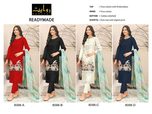 8098 Angroop Next Cotton Pakistani Readymade Suits Exporter India