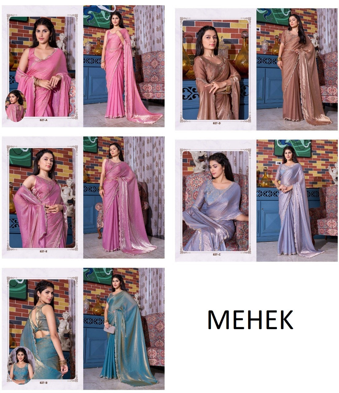 827Abcde Mehek Silk Sarees Supplier