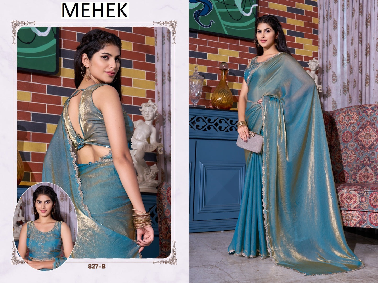827Abcde Mehek Silk Sarees Supplier