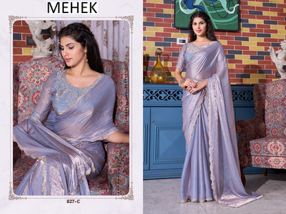 827Abcde Mehek Silk Sarees Supplier
