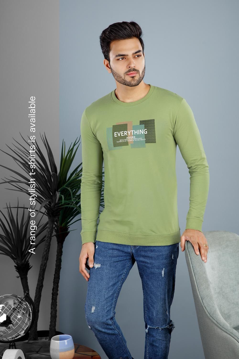 8538-8545 High Density Premium Cotton Mens Tshirts