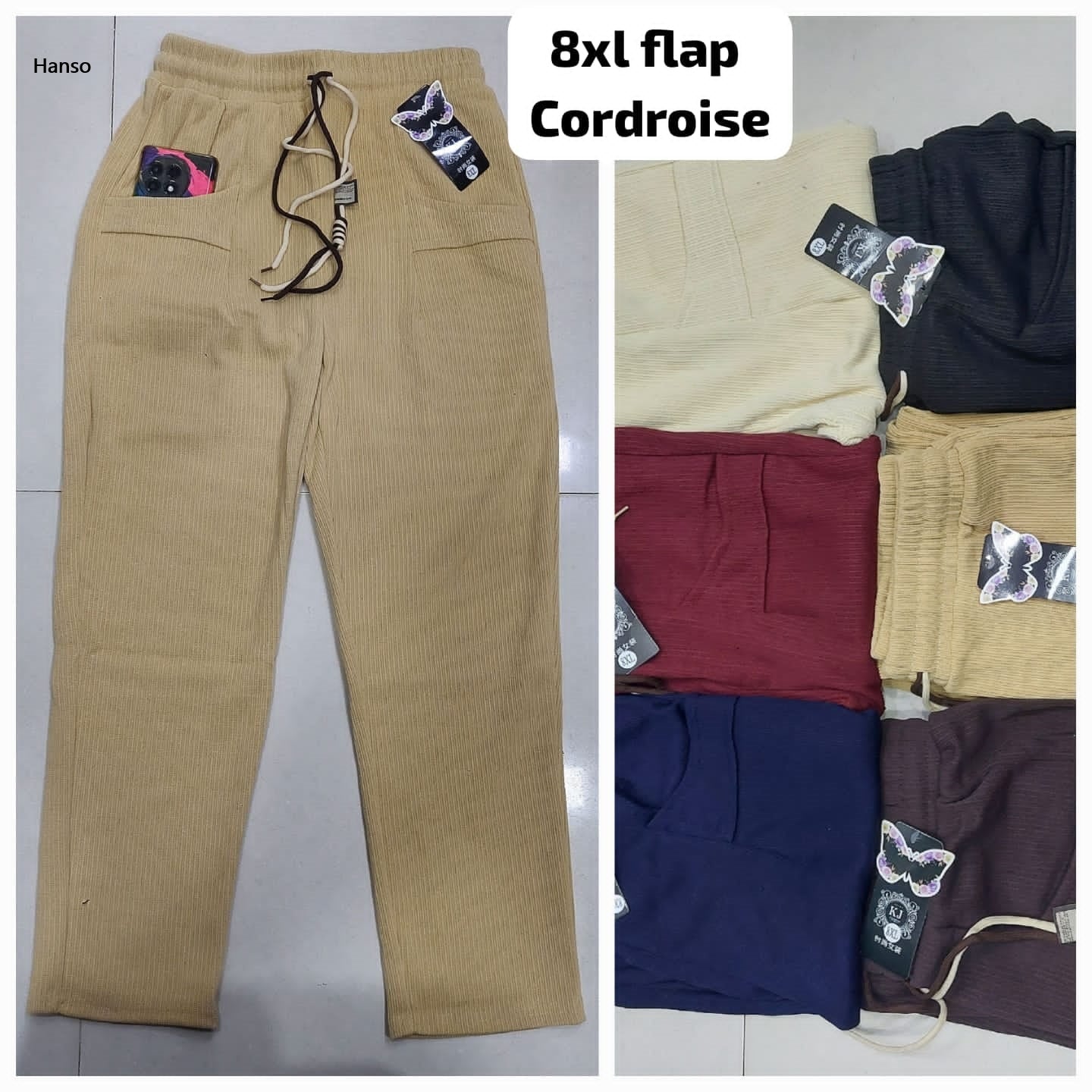 8Xl Flap Hanso Women Pants Exporter