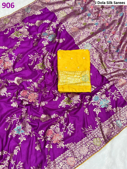 901-906 J Dola Silk Sarees Manufacturer
