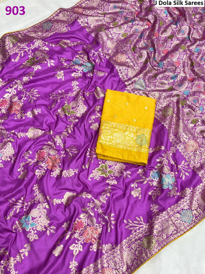 901-906 J Dola Silk Sarees Manufacturer