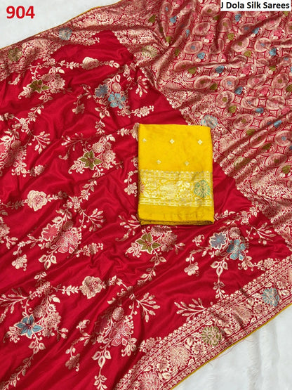 901-906 J Dola Silk Sarees Manufacturer