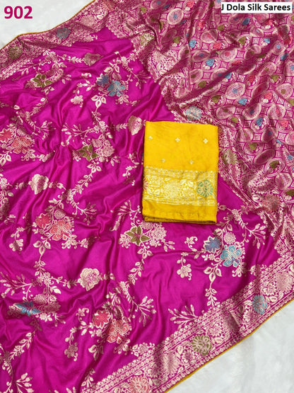 901-906 J Dola Silk Sarees Manufacturer