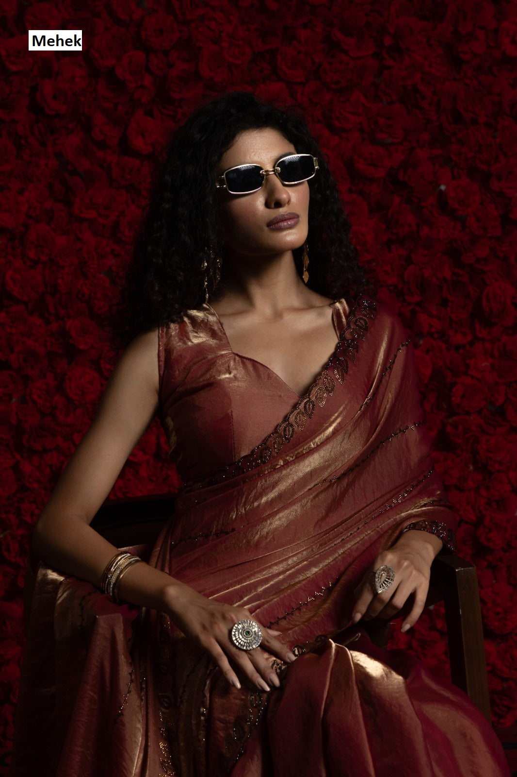 911A To 911D Mehek Satin Silk Sarees Exporter India