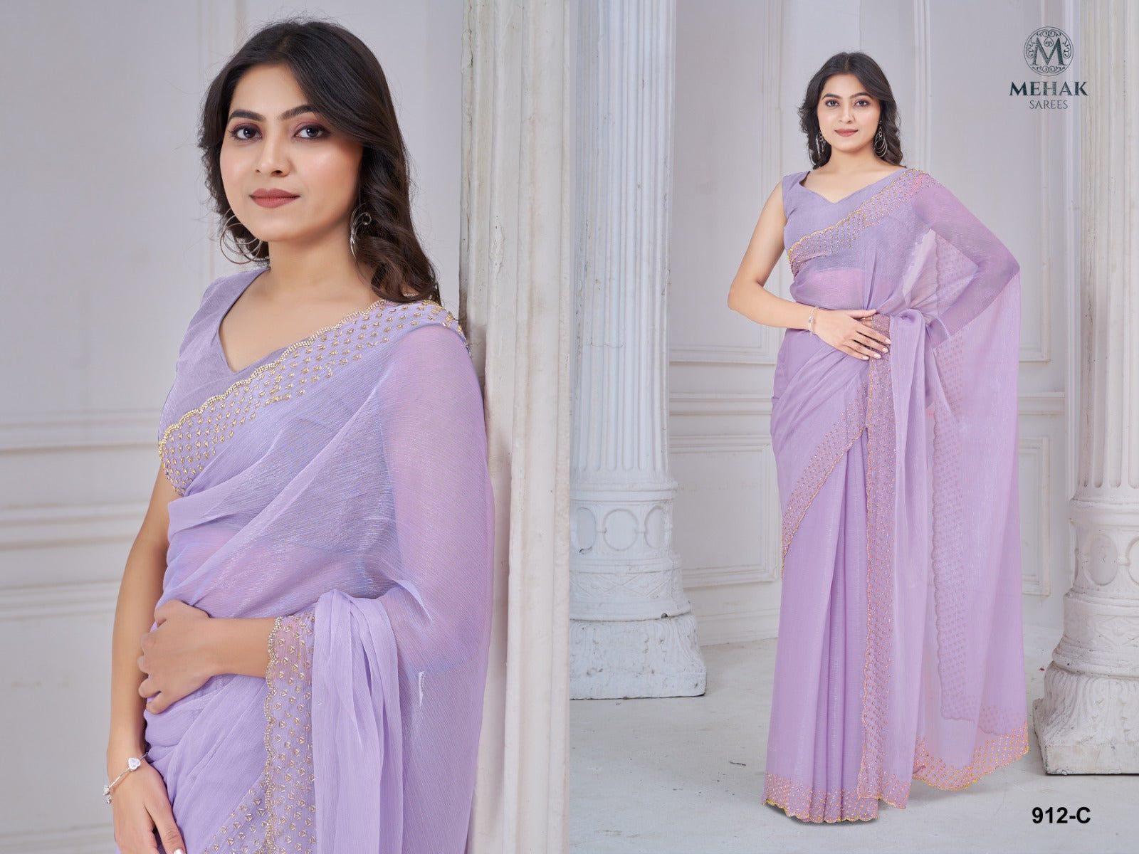 912Abcde Mehek Art Silk Sarees Exporter India