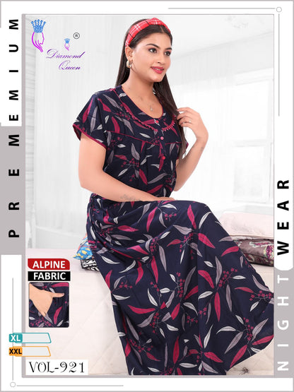 916-931 Diamond Queen Night Gowns Manufacturer Ahmedabad