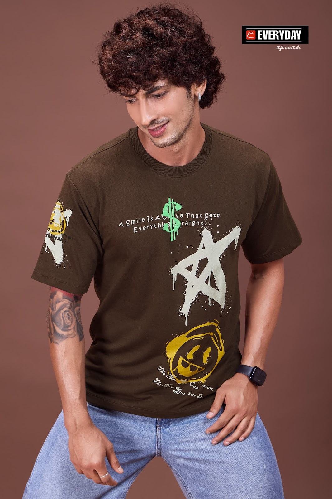924 B Everyday Cotton Looper Mens Tshirts Manufacturer