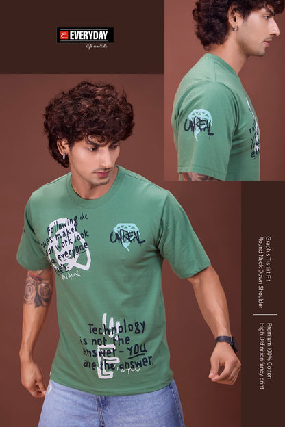 924 B Everyday Cotton Looper Mens Tshirts Manufacturer