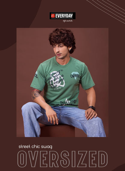 924 B Everyday Cotton Looper Mens Tshirts Manufacturer