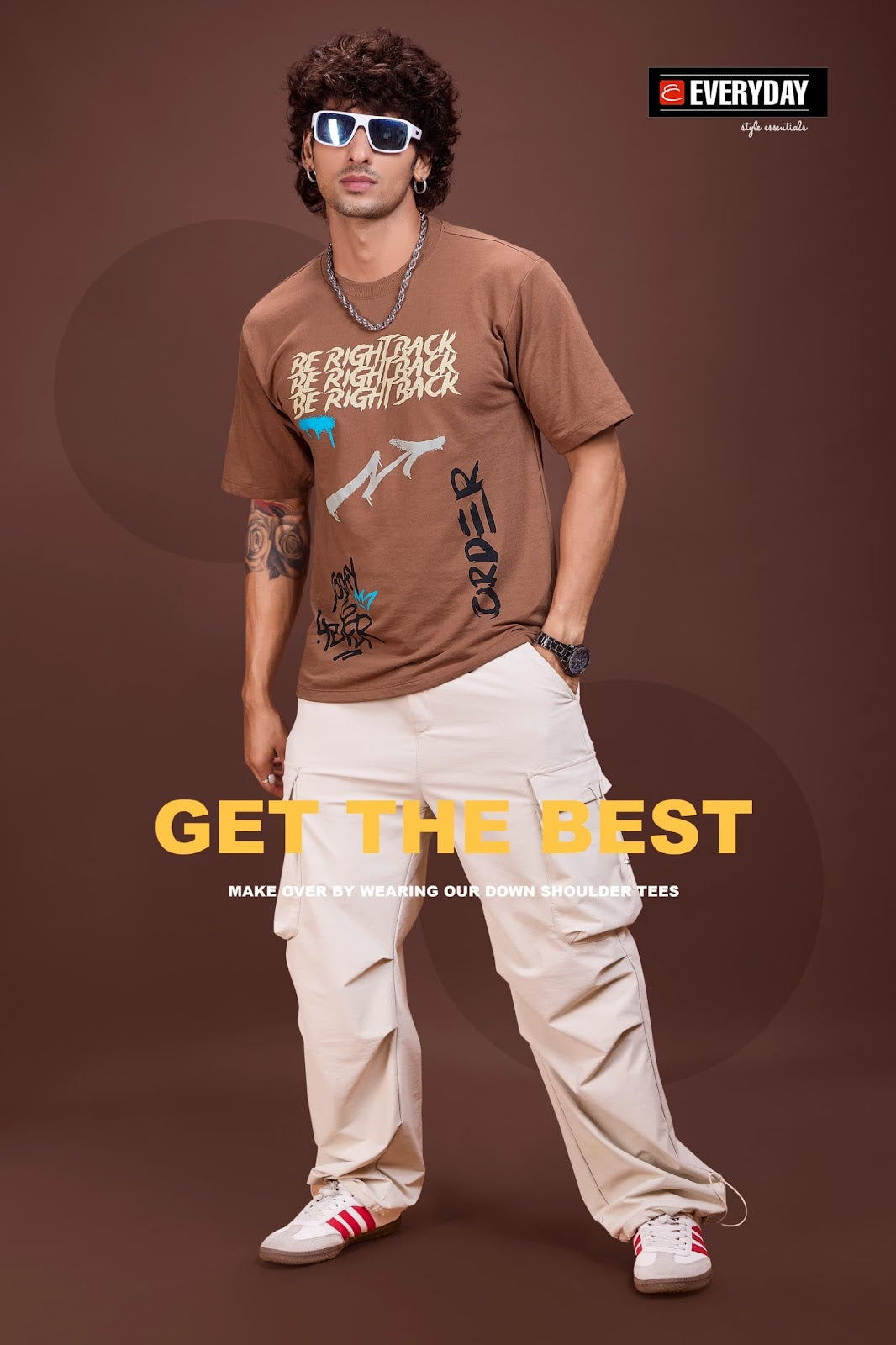 924 B Everyday Cotton Looper Mens Tshirts Manufacturer