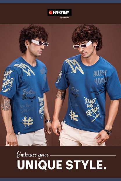 924 B Everyday Cotton Looper Mens Tshirts Manufacturer