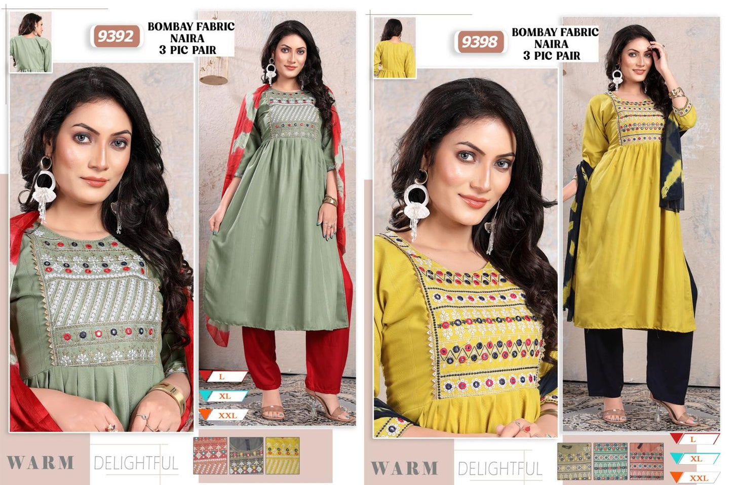 9392-9398 Mmc Bombay Readymade Pant Style Suits Supplier Ahmedabad