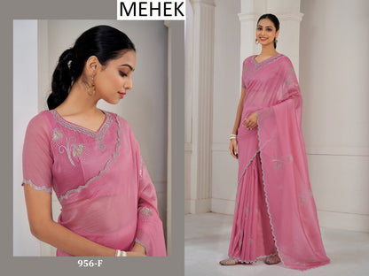 956Abcdef Mehek Crush Sarees Exporter