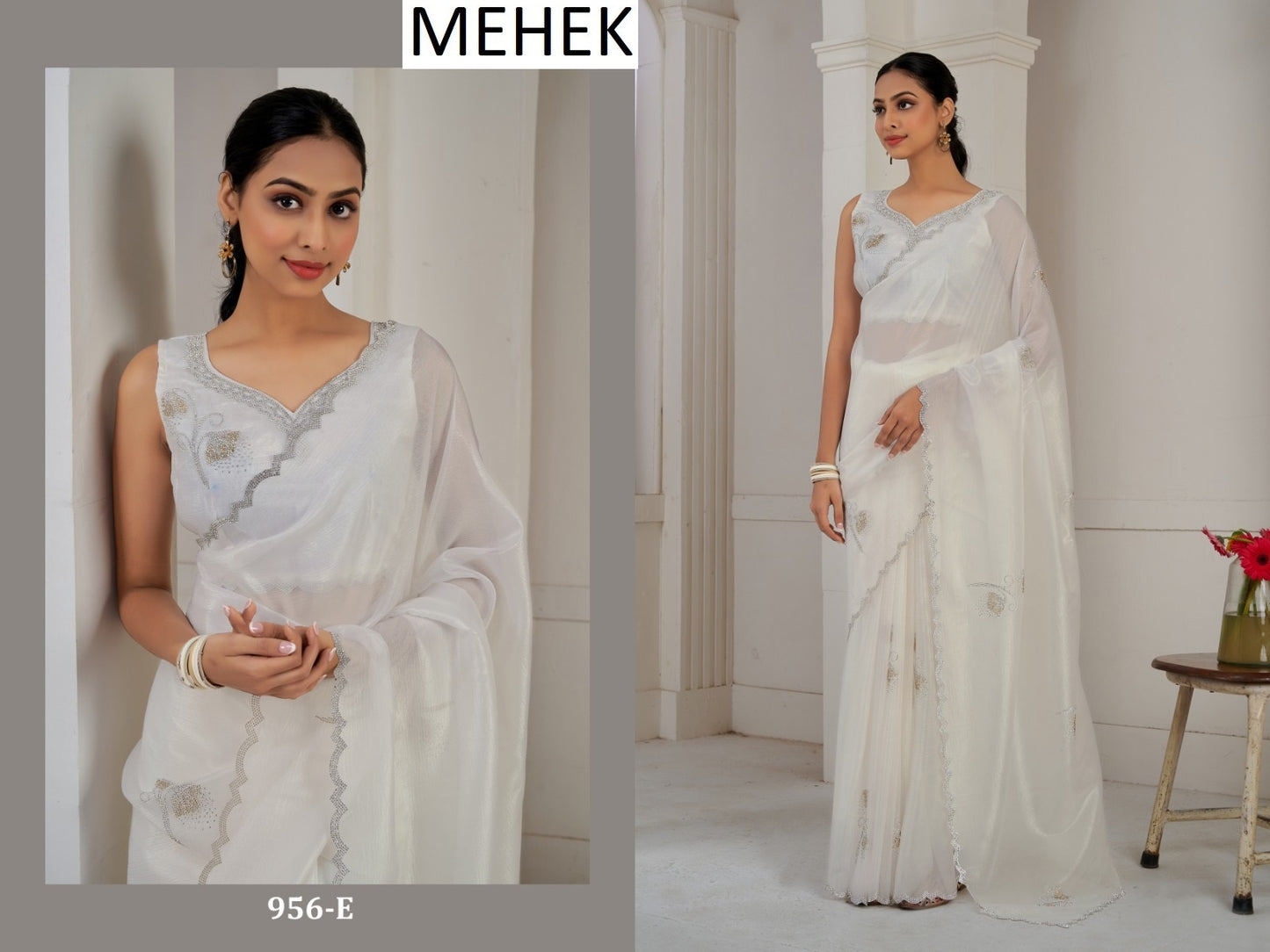 956Abcdef Mehek Crush Sarees Exporter