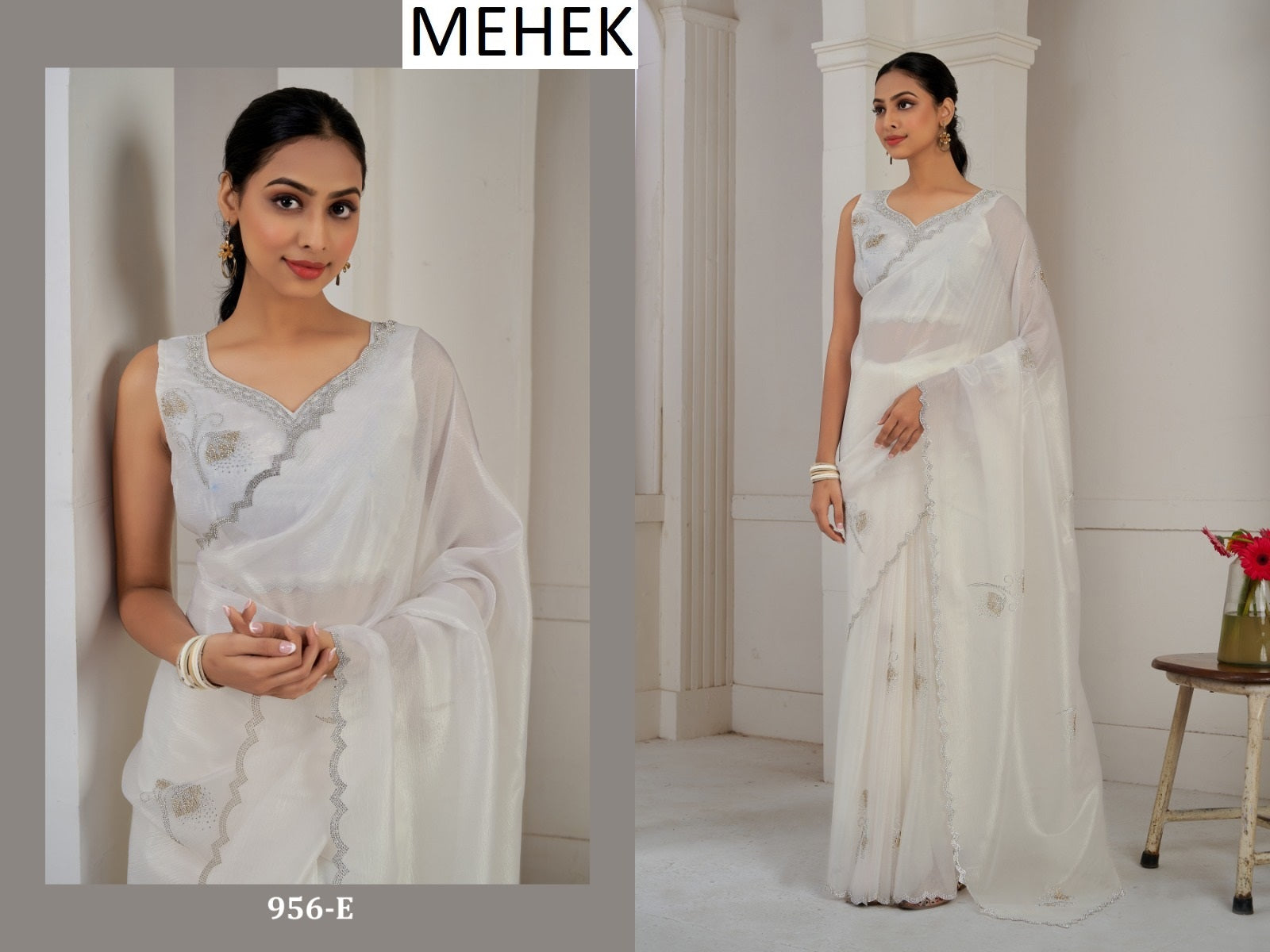 956Abcdef Mehek Crush Sarees Exporter