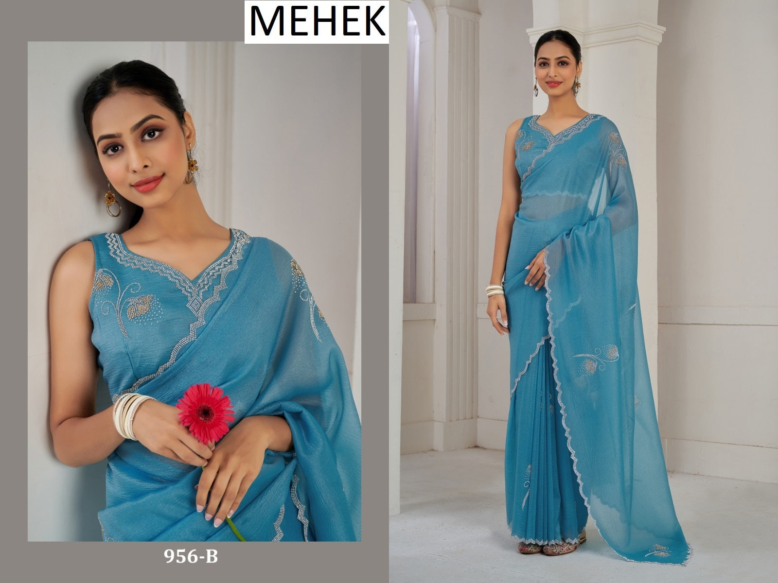 956Abcdef Mehek Crush Sarees Exporter