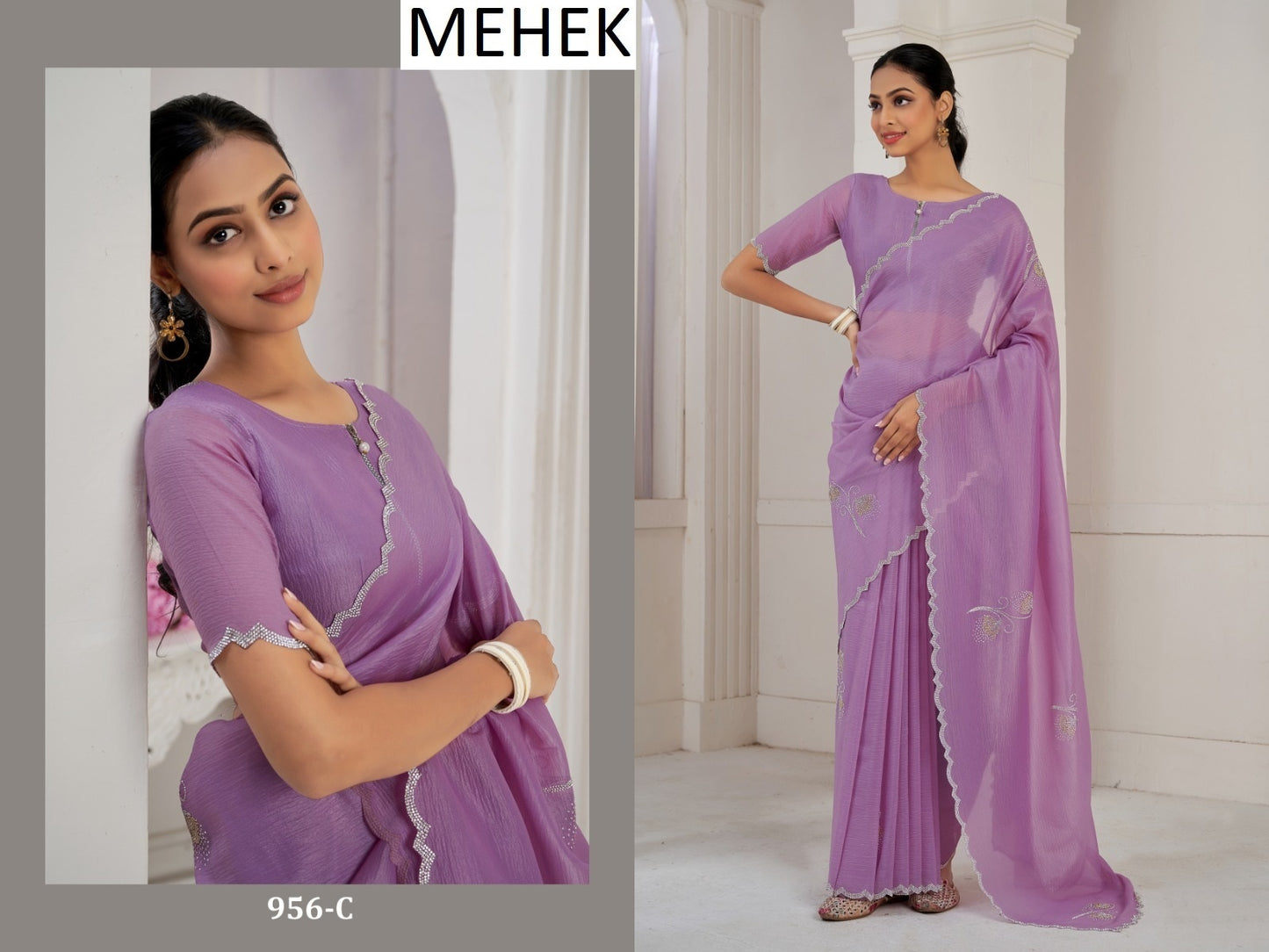 956Abcdef Mehek Crush Sarees Exporter