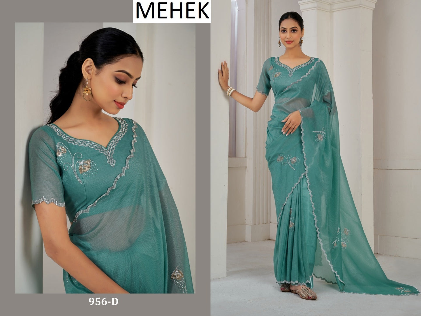956Abcdef Mehek Crush Sarees Exporter