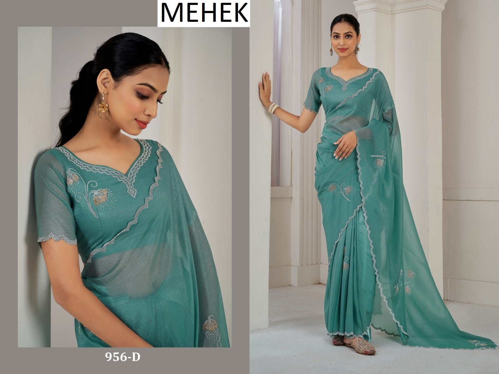 956Abcdef Mehek Crush Sarees Exporter