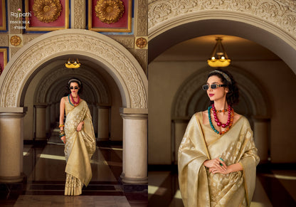 Goldmine 970001-970006 Rajpath Tissue Silk Sarees Wholesale