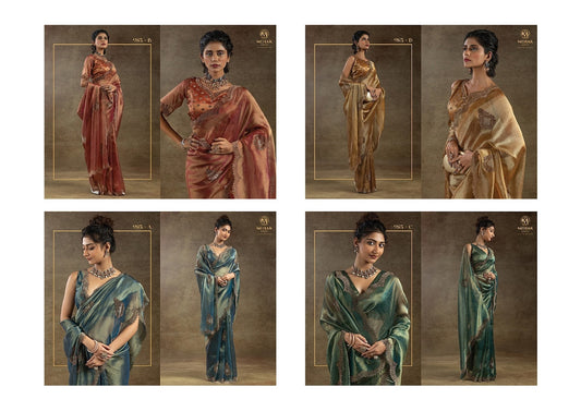 983Abcd Mehek Banarasi Silk Sarees Wholesale